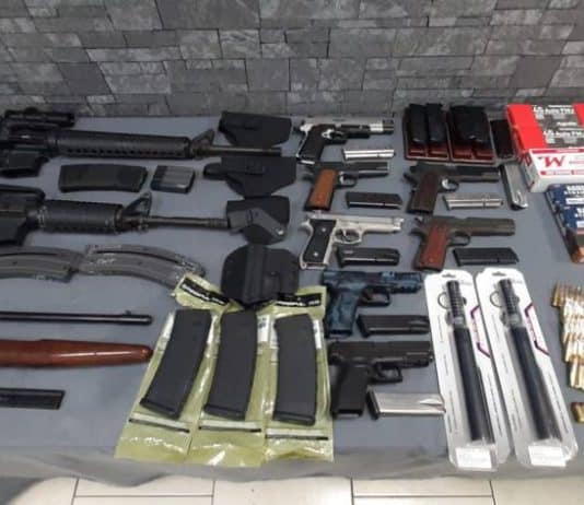 Asegura FGR a una persona con arsenal en Galeana Nuevo León.